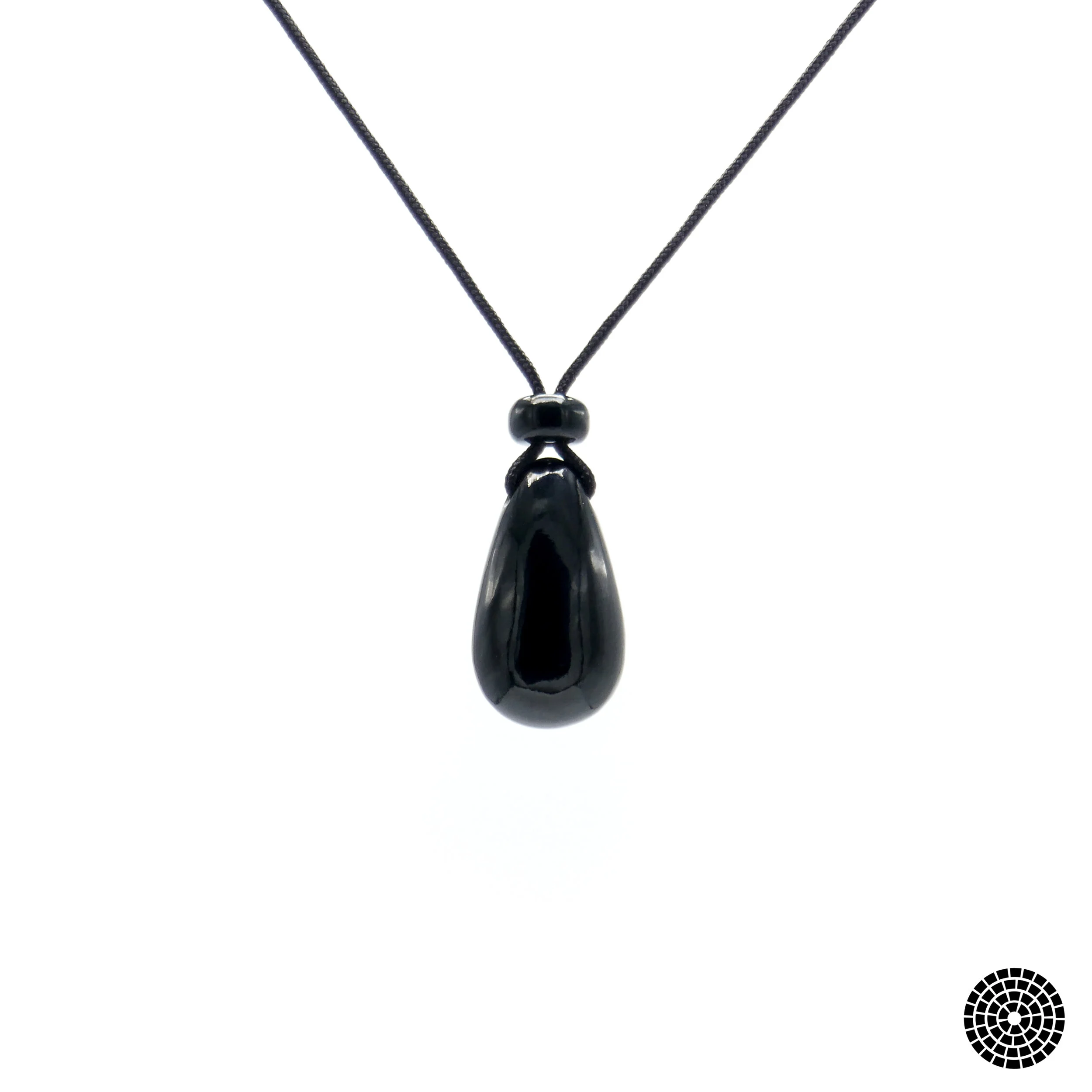 Australian Black Jade Pendant — California Jade Carvings